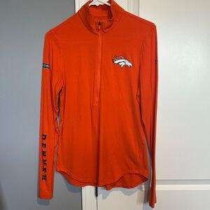 NFL Combine Authentic Orange Pullover by Under Armour